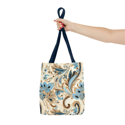 Elegant Floral Tote Bag