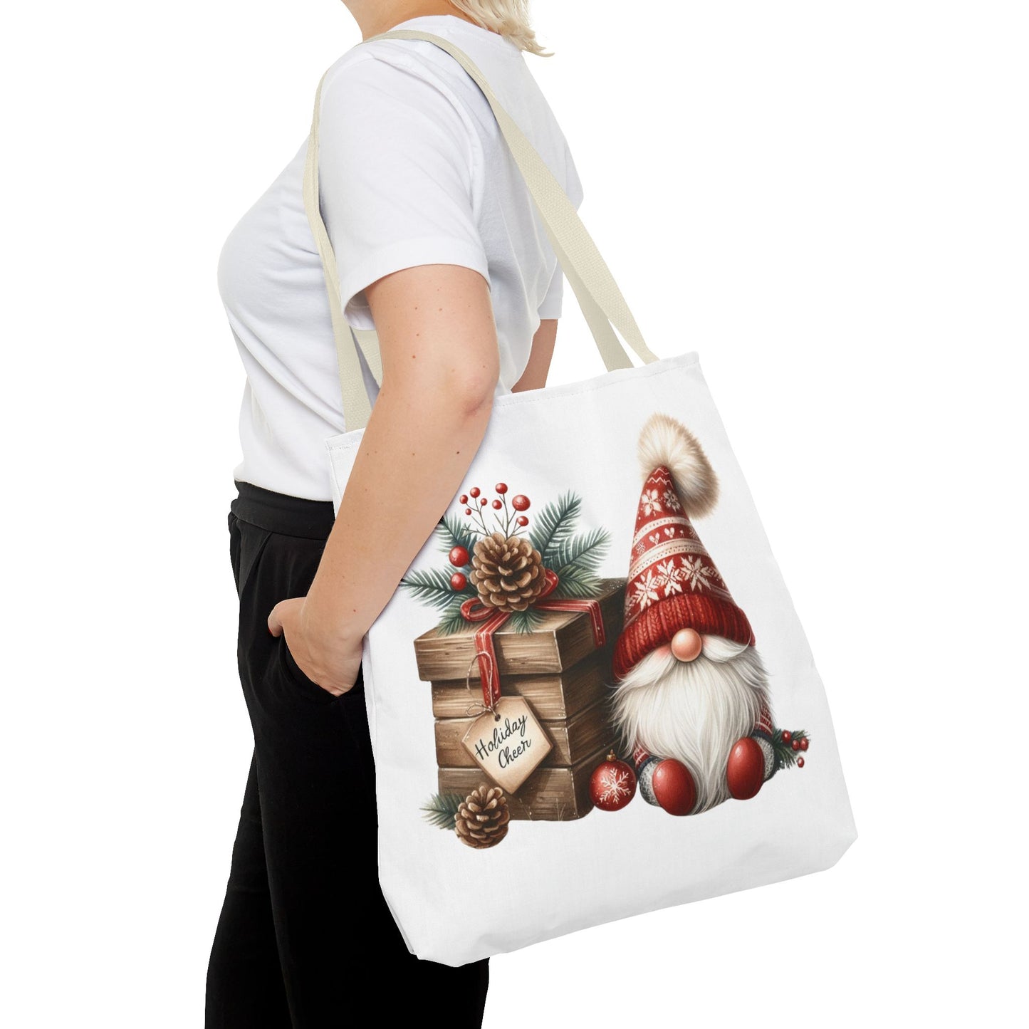 Christmas Gnome Tote Bag