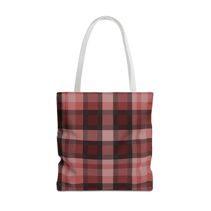Cozy Plaid Tote Bag, Perfect for Fashionistas