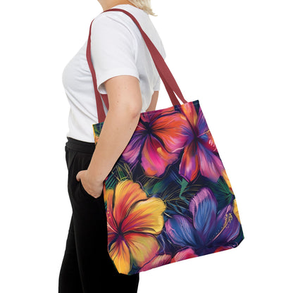 Tropical Floral Tote Bag