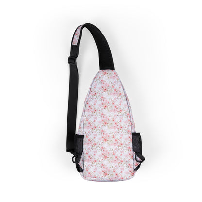 Floral Chest Bag, Stylish Sling Bag for Daily Adventures