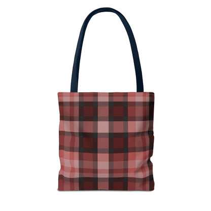 Cozy Plaid Tote Bag, Perfect for Fashionistas
