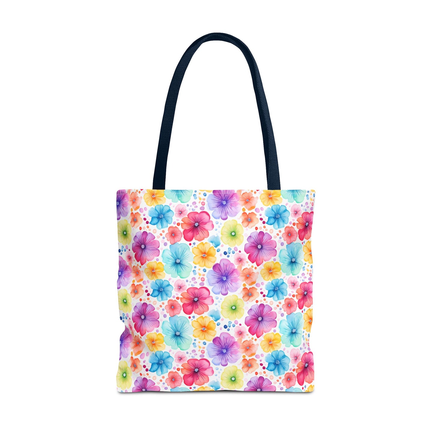 Vibrant Floral Tote Bag, Perfect Gift for Mother's Day, Bright Summer Accessory