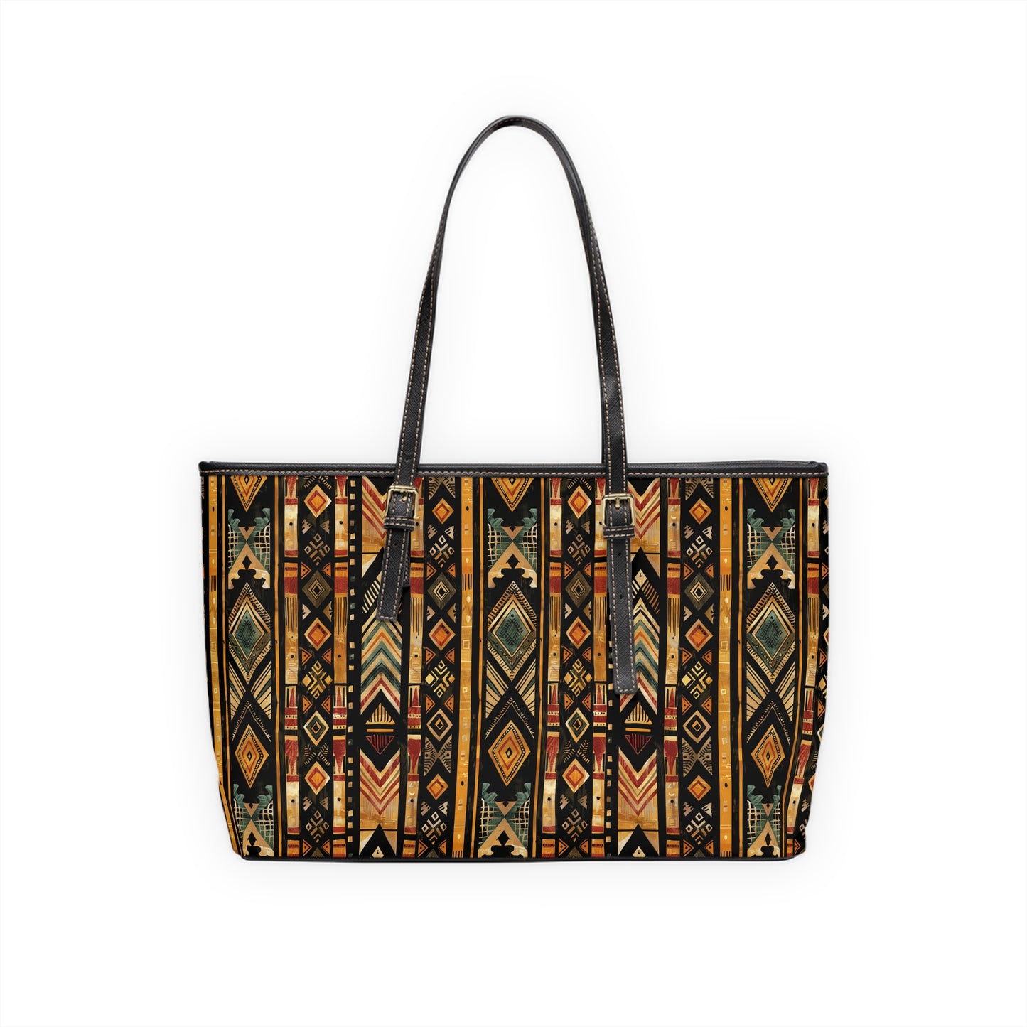 Tribal Aztec Pattern Shoulder Bag – Boho Geometric Tote