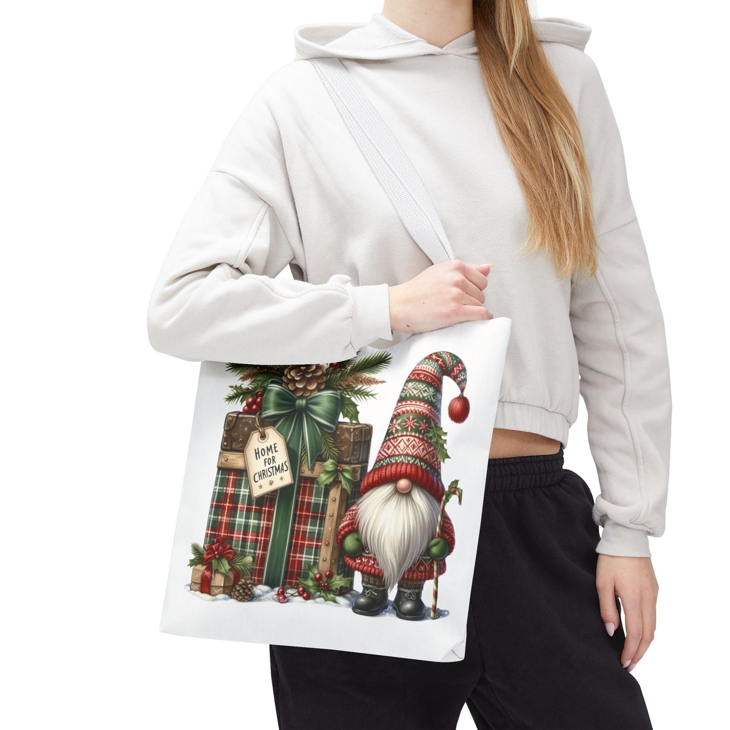 Christmas Gnome Tote Bag