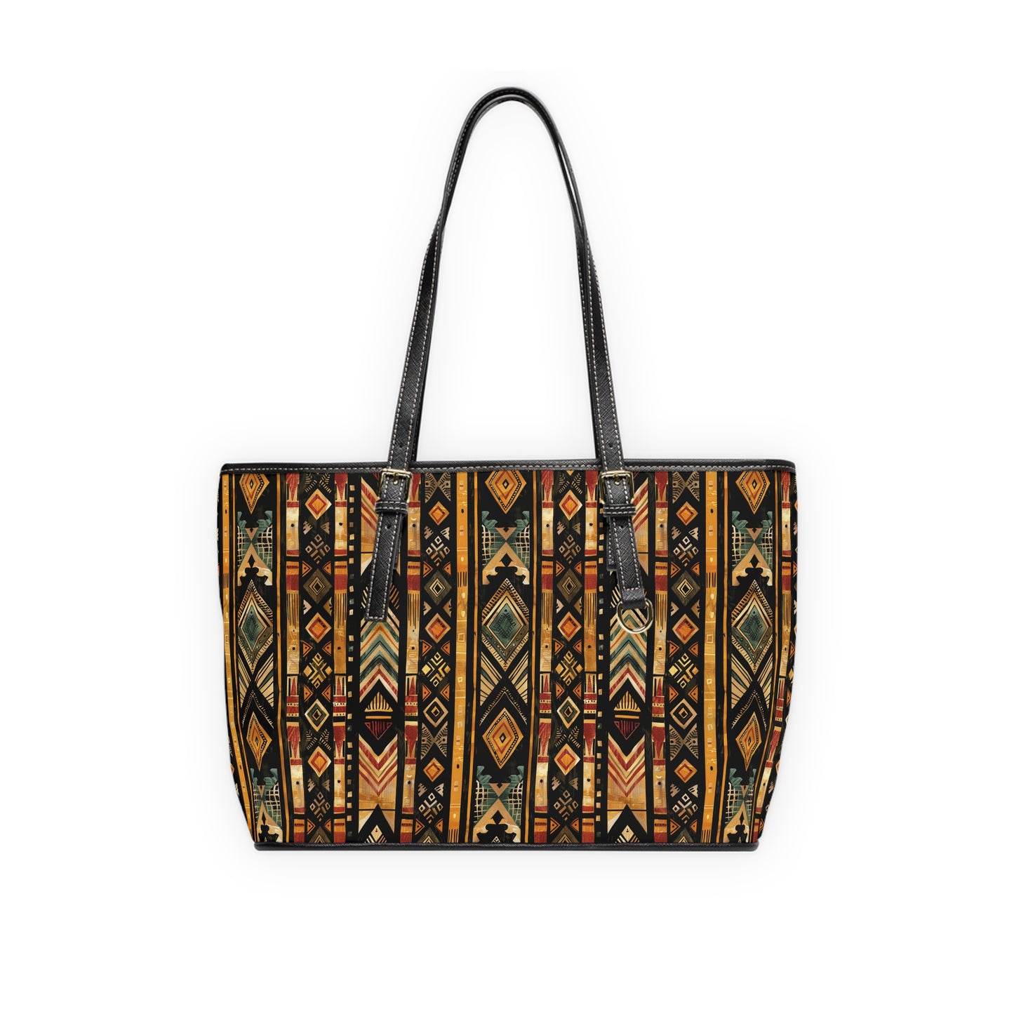 Tribal Aztec Pattern Shoulder Bag – Boho Geometric Tote