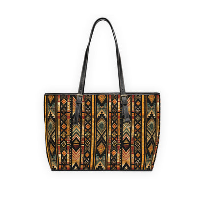 Tribal Aztec Pattern Shoulder Bag – Boho Geometric Tote