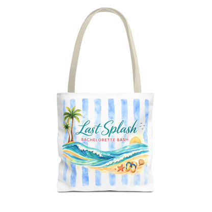 Last Splash Bachelorette Tote Bag – Beach Party Bridal Favor