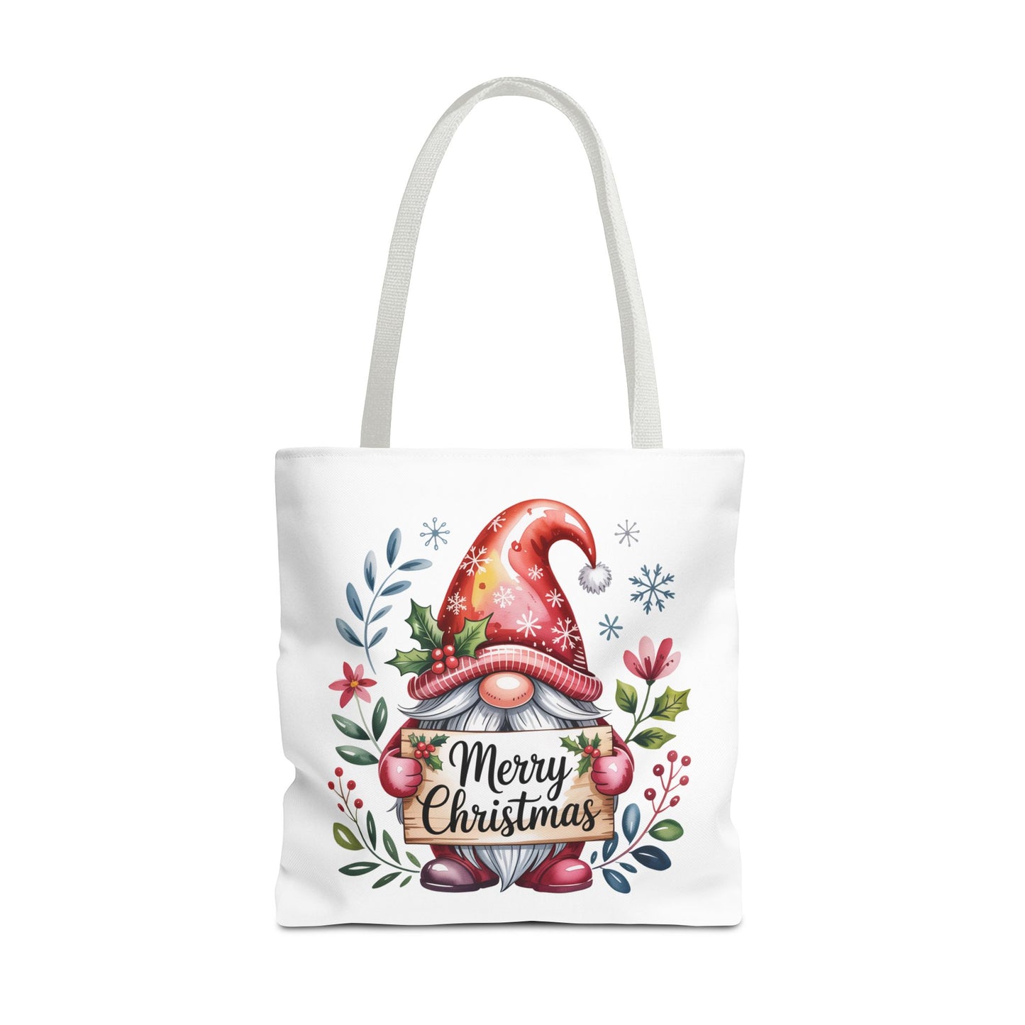 Festive Christmas Gnome Tote Bag
