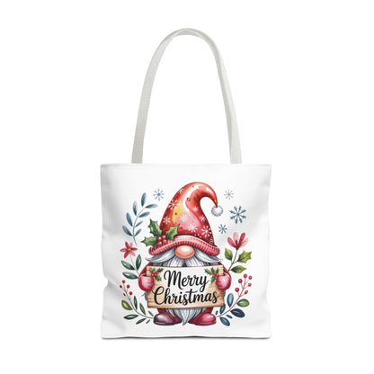 Festive Christmas Gnome Tote Bag