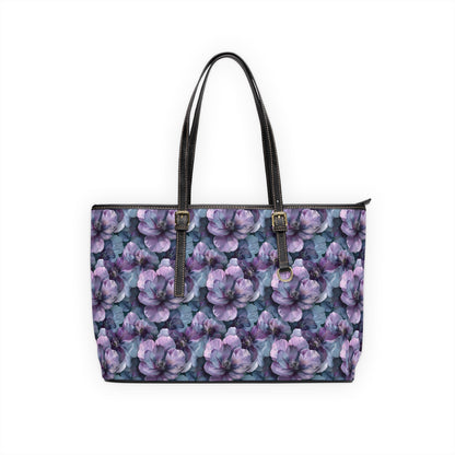 Floral Purple Peony Shoulder Bag