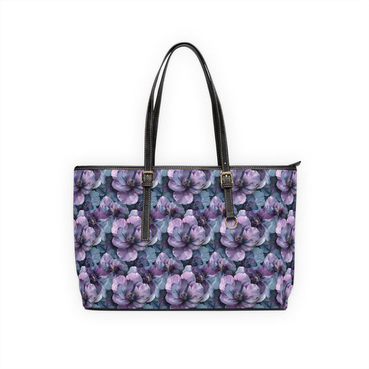 Floral Purple Peony Shoulder Bag