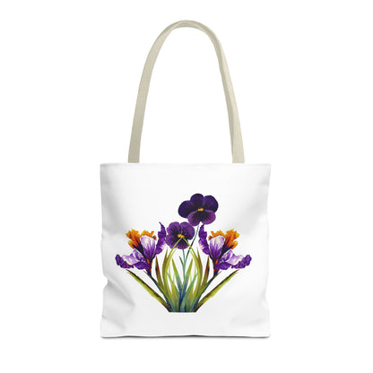 Floral Tote Bag, Reusable Grocery Tote