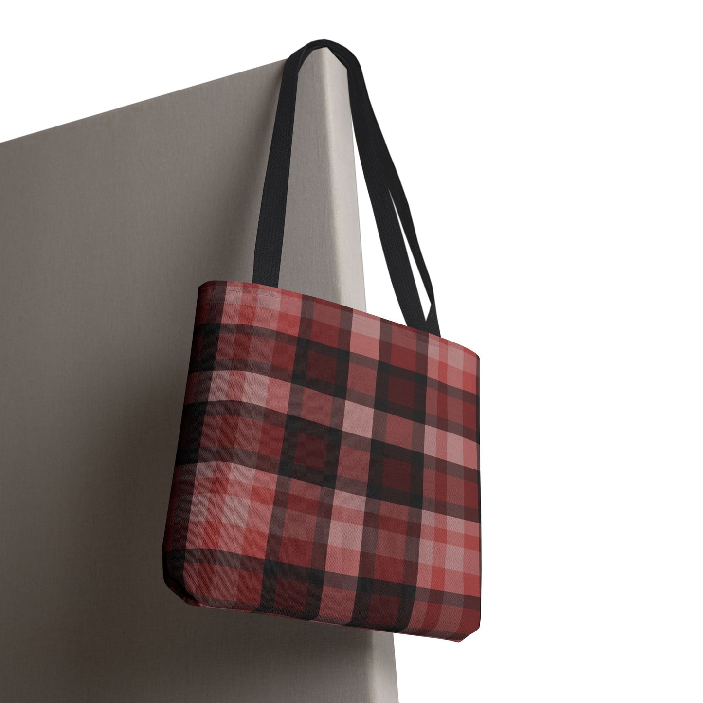 Cozy Plaid Tote Bag, Perfect for Fashionistas