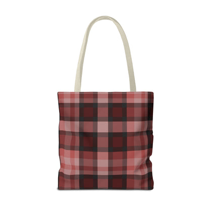 Cozy Plaid Tote Bag, Perfect for Fashionistas