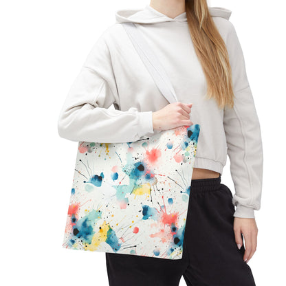 Colorful Watercolor Tote Bag