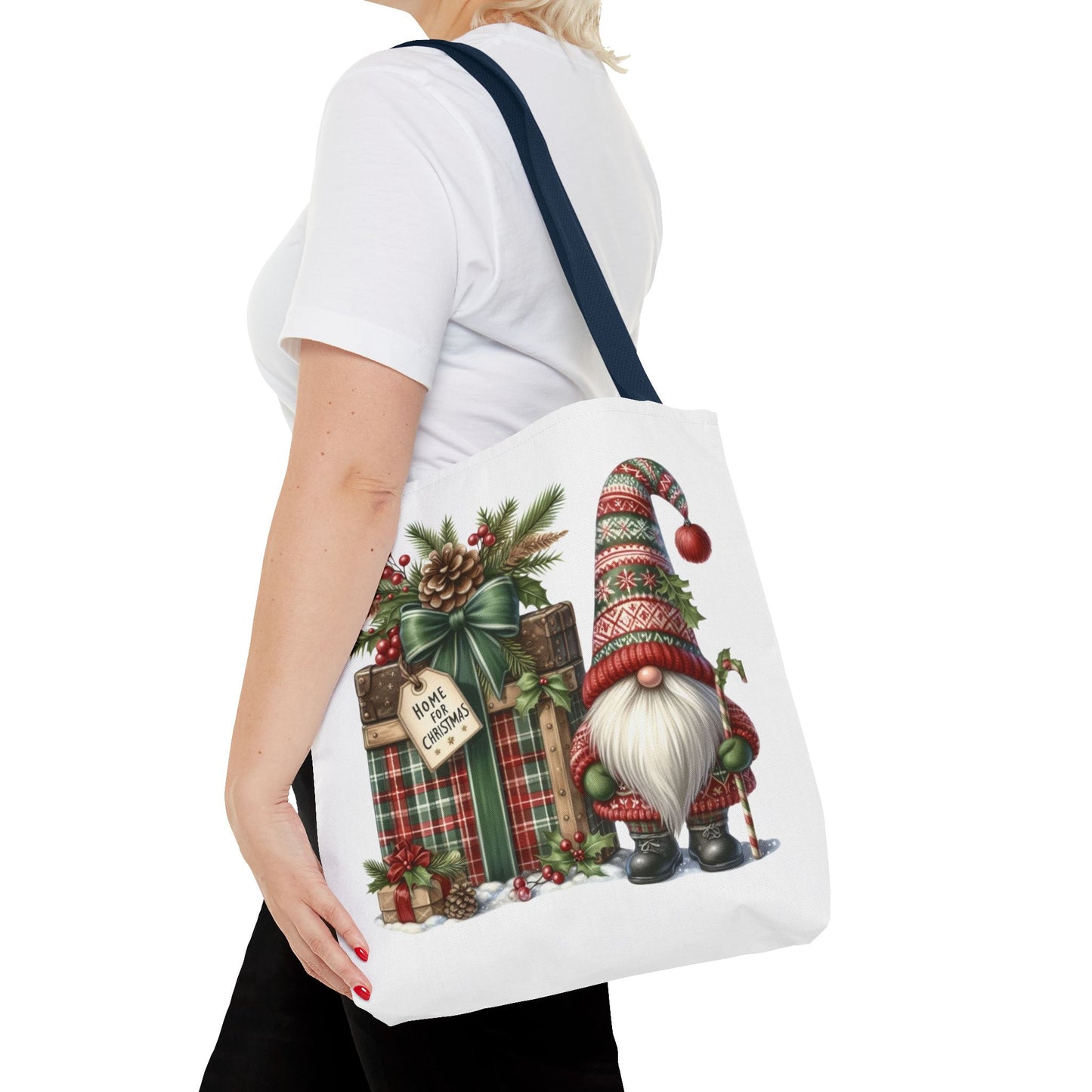 Christmas Gnome Tote Bag