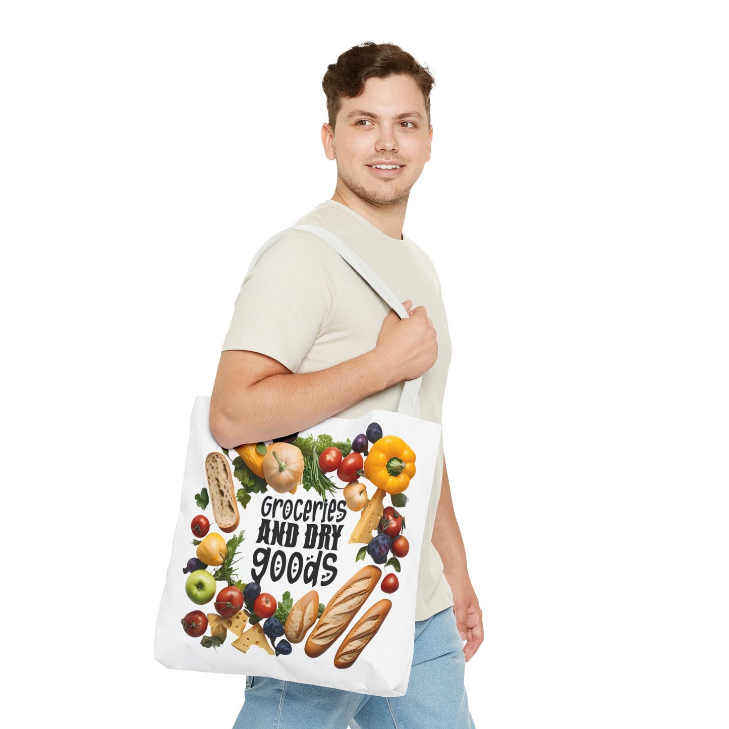 Grocery Tote Bag - Stylish Market Carry-All
