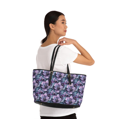 Floral Purple Peony Shoulder Bag