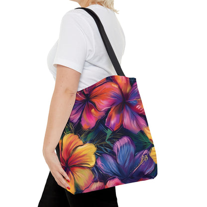 Tropical Floral Tote Bag