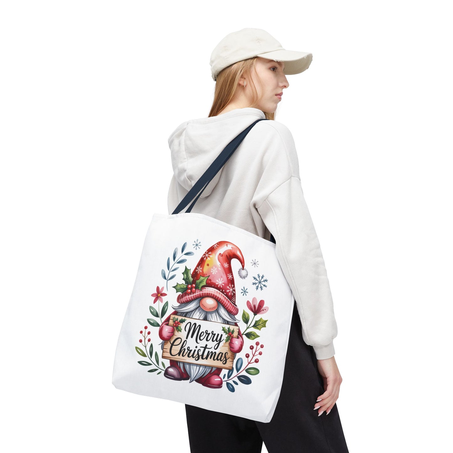 Festive Christmas Gnome Tote Bag