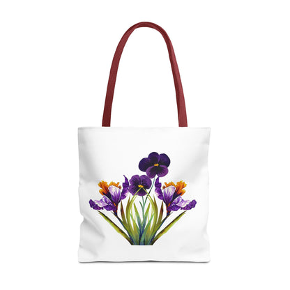 Floral Tote Bag, Reusable Grocery Tote