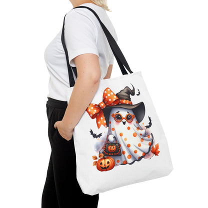 Whimsical Halloween Ghost Tote Bag