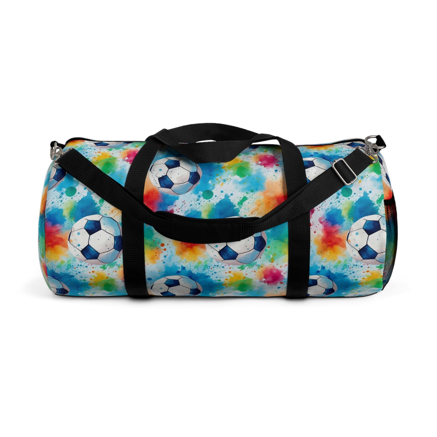 Colorful Soccer Duffel Bag