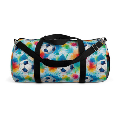 Colorful Soccer Duffel Bag