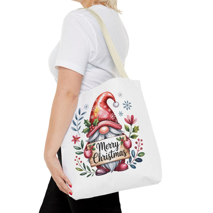 Festive Christmas Gnome Tote Bag