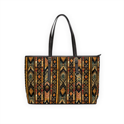 Tribal Aztec Pattern Shoulder Bag – Boho Geometric Tote