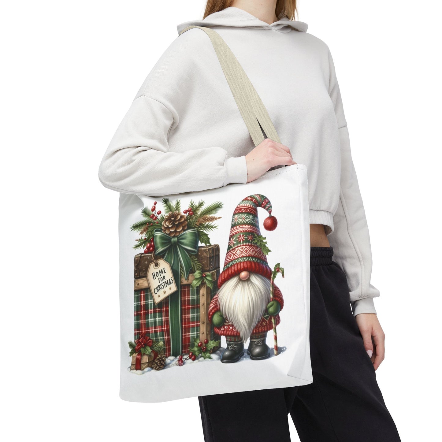 Christmas Gnome Tote Bag