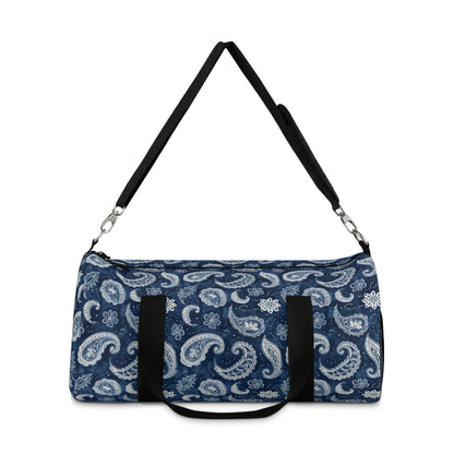 Trendy Paisley Duffel Bag for Travel, Gym, Weekend Getaways