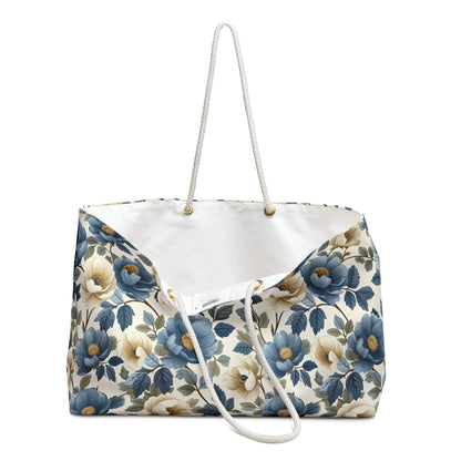 Floral Weekender Bag for Weekend Getaways
