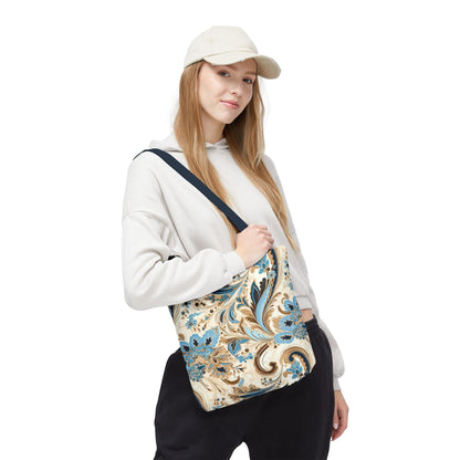 Elegant Floral Tote Bag