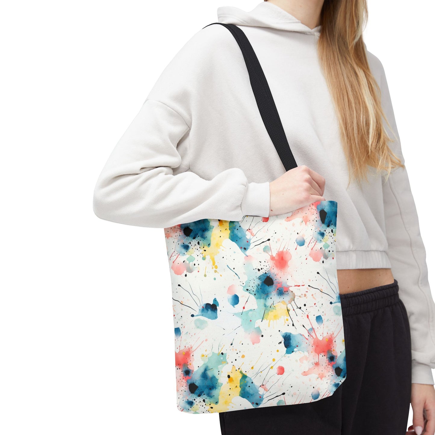 Colorful Watercolor Tote Bag