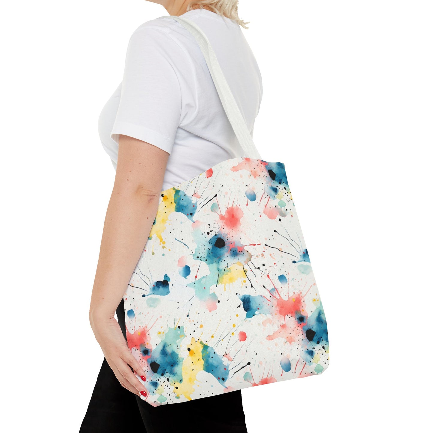 Colorful Watercolor Tote Bag