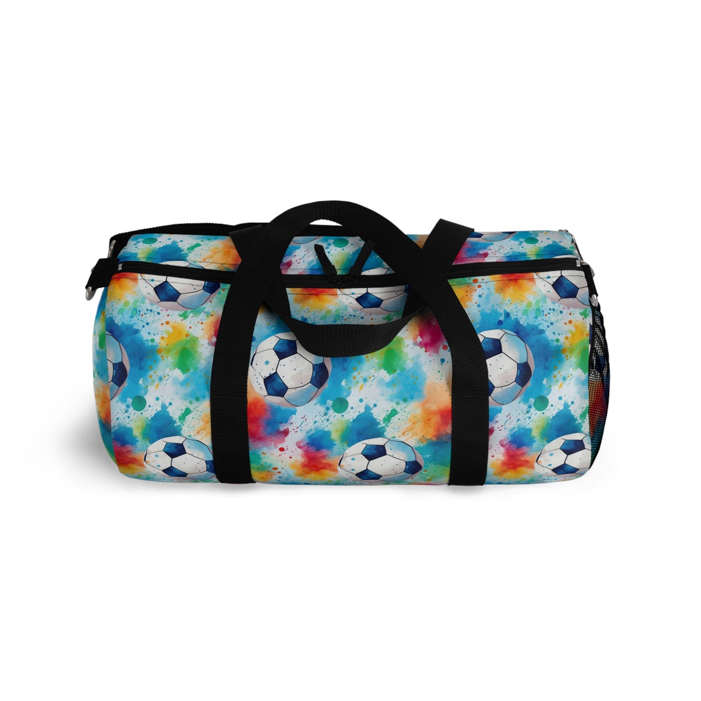 Colorful Soccer Duffel Bag