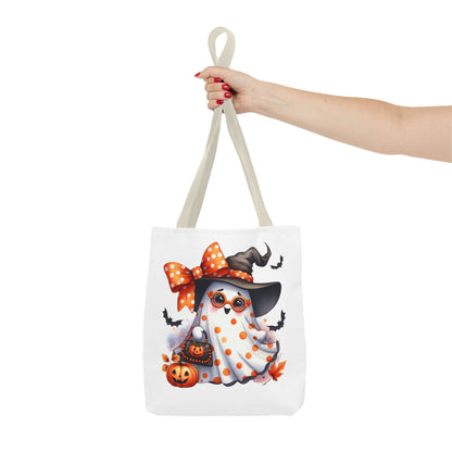 Whimsical Halloween Ghost Tote Bag