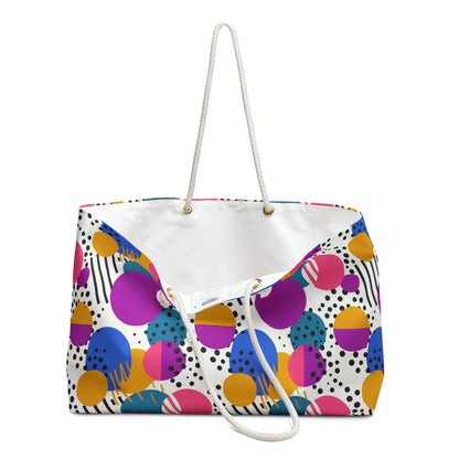 Vibrant Weekend Bag, Chic Beach Carryall