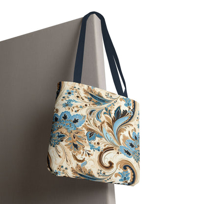 Elegant Floral Tote Bag