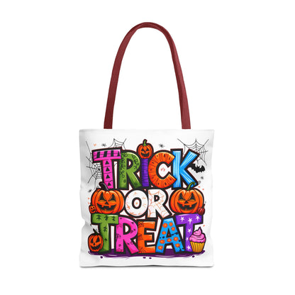 Halloween Trick or Treat Tote Bag, Spooky Gift