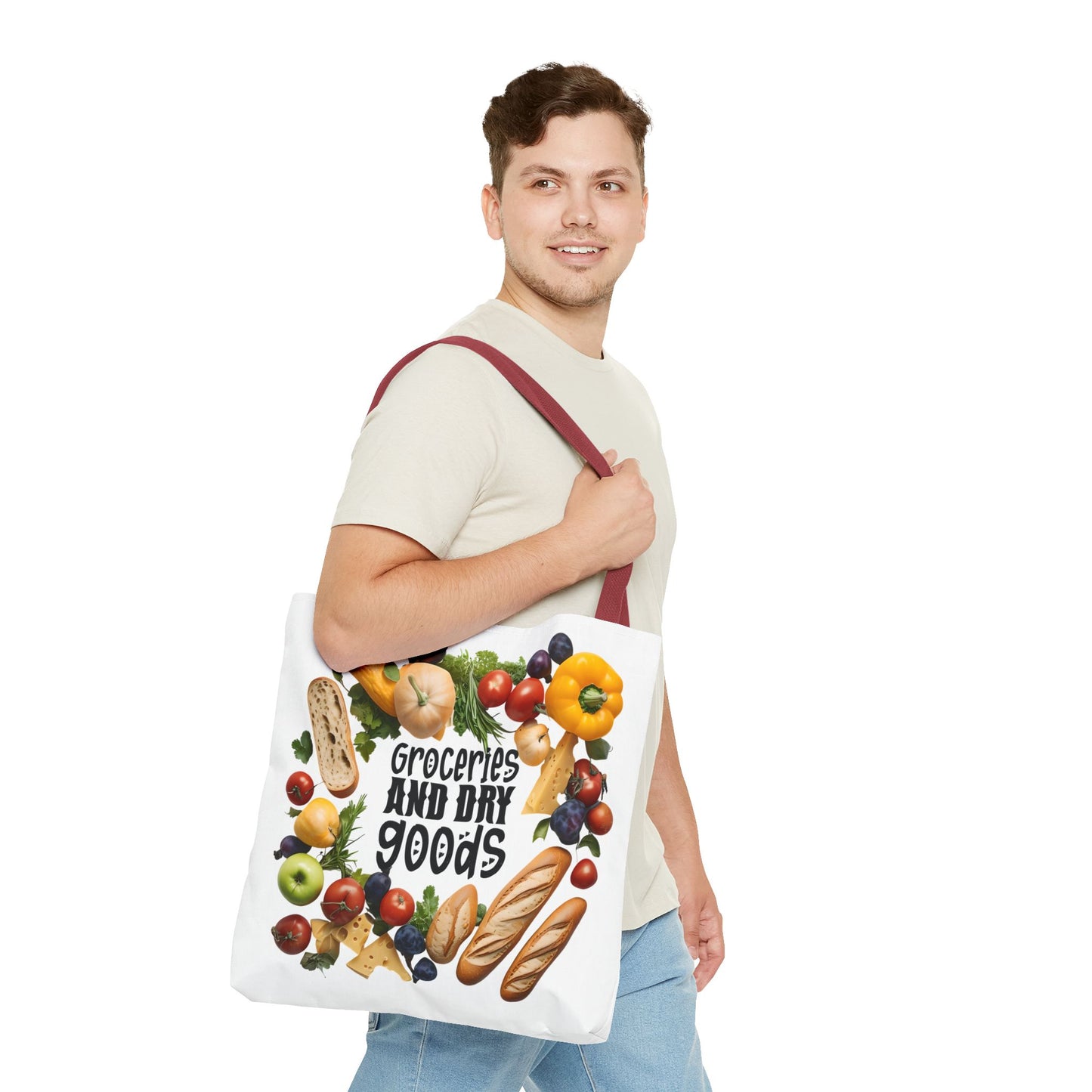 Grocery Tote Bag - Stylish Market Carry-All
