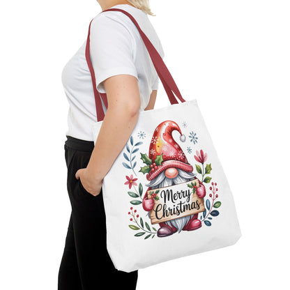 Festive Christmas Gnome Tote Bag