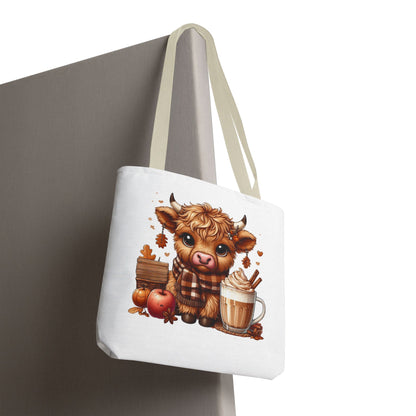 Adorable Cow Tote Bag