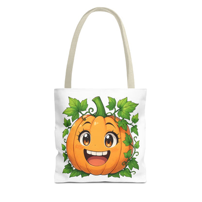 Cute Pumpkin Tote Bag for Fall
