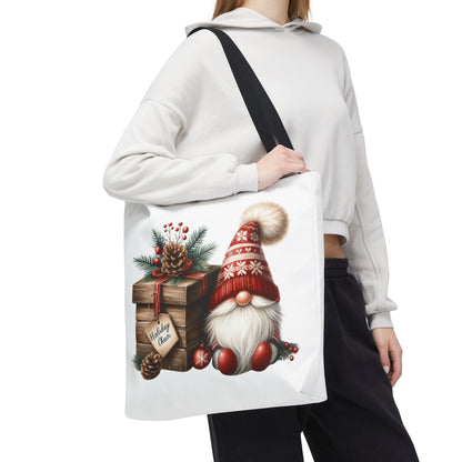 Christmas Gnome Tote Bag