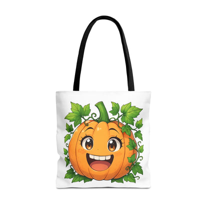 Cute Pumpkin Tote Bag for Fall