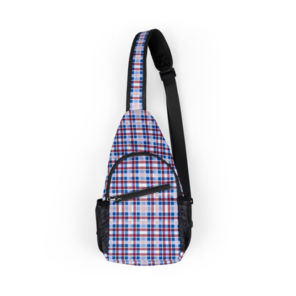 Plaid Chest Bag for Everyday Adventures