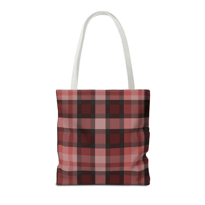 Cozy Plaid Tote Bag, Perfect for Fashionistas